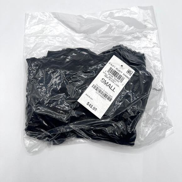 INC INTERNATIONAL CONCEPTS WOMENS MONOGRAM MESH BODYSUIT BLACK LOGO SMALL NEW - Picture 4 of 5